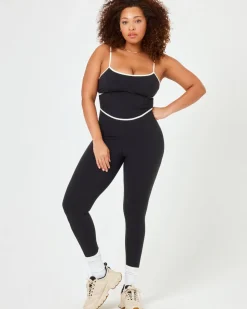 Fashion Ace Jumpsuit - Black-Cream Dresses & Jumpsuits