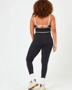 Fashion Ace Jumpsuit - Black-Cream Dresses & Jumpsuits
