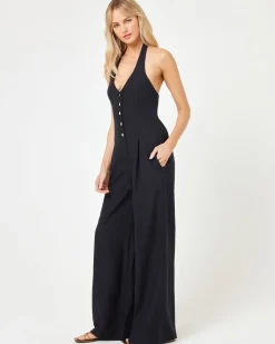 Outlet Alena Jumpsuit - Black Rompers & Jumpers