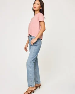Outlet All Day Top - Pink Clay Tops|Basics