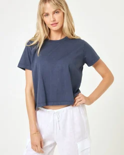 Outlet All Day Top - Slate Tops|Basics