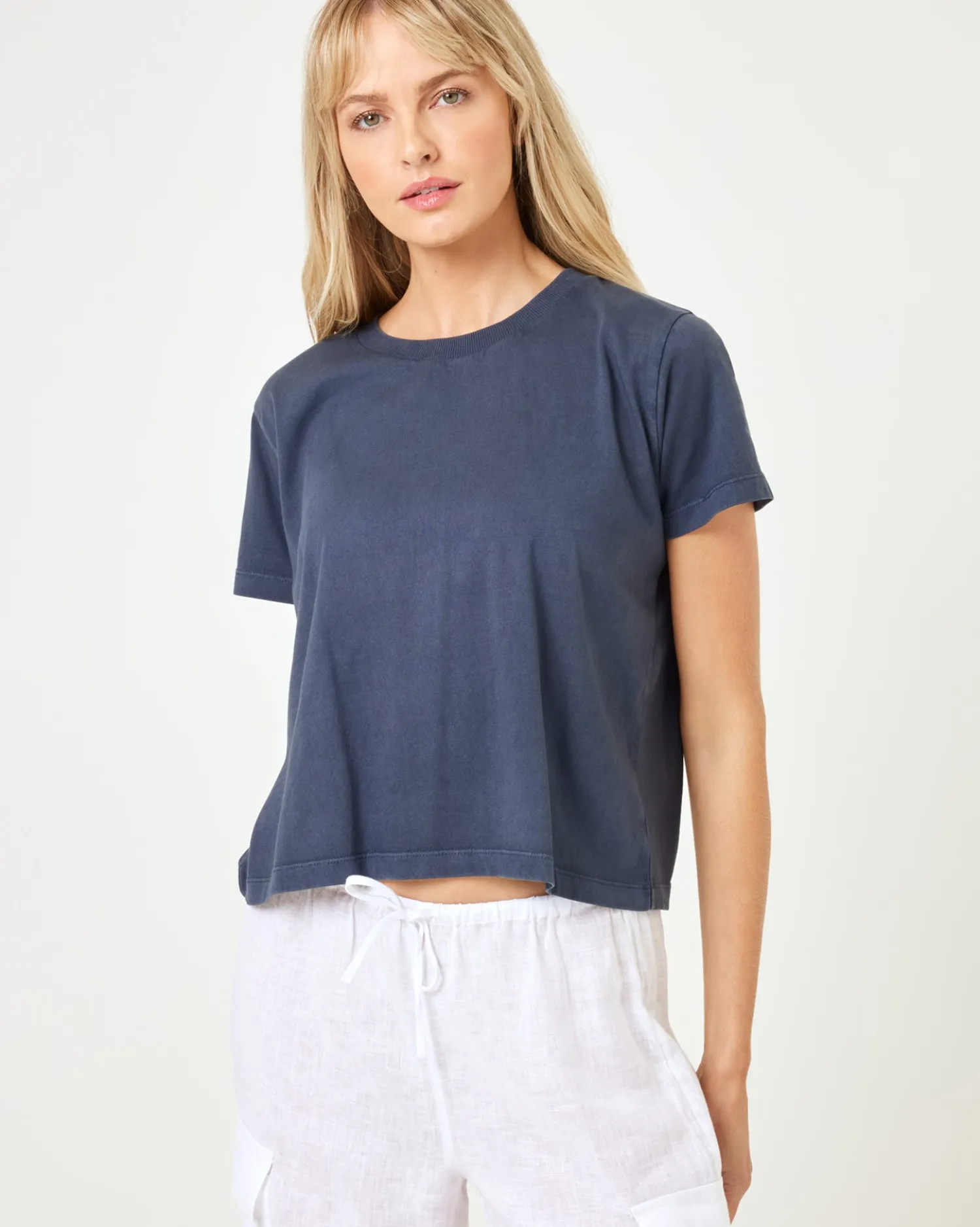 Outlet All Day Top - Slate Tops|Basics