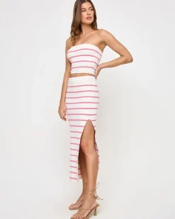 Sale Amalfi Tube Top - Capistrano Stripe Sets|Tops