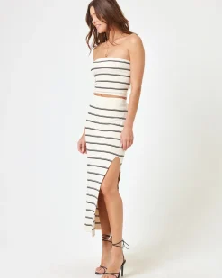 Sale Amalfi Tube Top - Mykonos Stripe Sets|Tops
