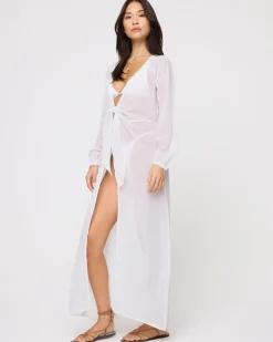 New Anna Cover Up - White Cover-ups