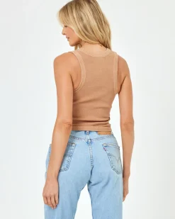 Best Ash Tank - Camel Basics|Tops