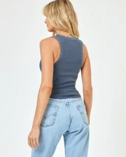 Online Ash Tank - Slate Basics|Tops