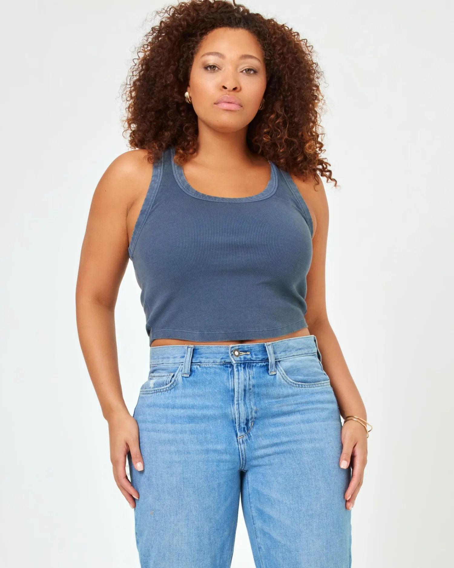 Online Ash Tank - Slate Basics|Tops