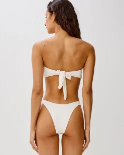 Best Aziza Bikini Top - Cream Bikini Tops