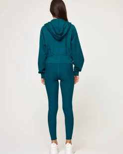 Best Back To Back Jacket - Deep Teal-Cream Jackets|Jackets