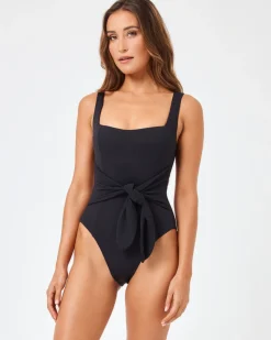 Hot Balboa One Piece Swimsuit - Black Classic|One Pieces