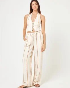 Fashion Beach House Vest - Beach House Stripe Sets|Tops