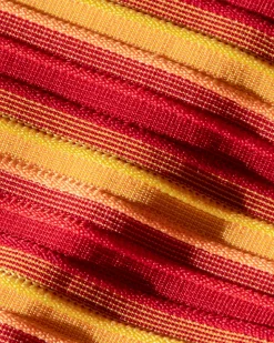 New Bekah Bikini Top - Sunset Stripe Bandeau|Bikini Tops