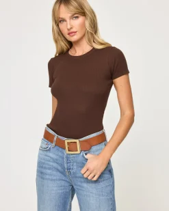 Clearance Be My Baby Tee - Espresso Basics