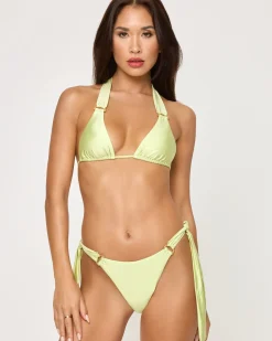 New Brielle Bikini Top - Honeydew Bikini Tops|Triangle