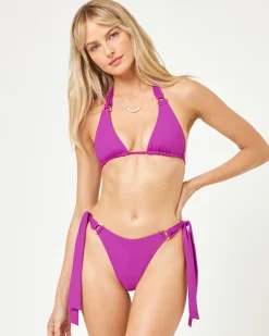 Fashion Brielle Bikini Top - Wild Aster Bikini Tops|Triangle