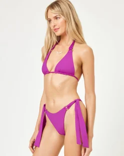 Fashion Brielle Bikini Top - Wild Aster Bikini Tops|Triangle