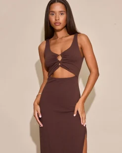 New Camille Dress - Espresso Dresses