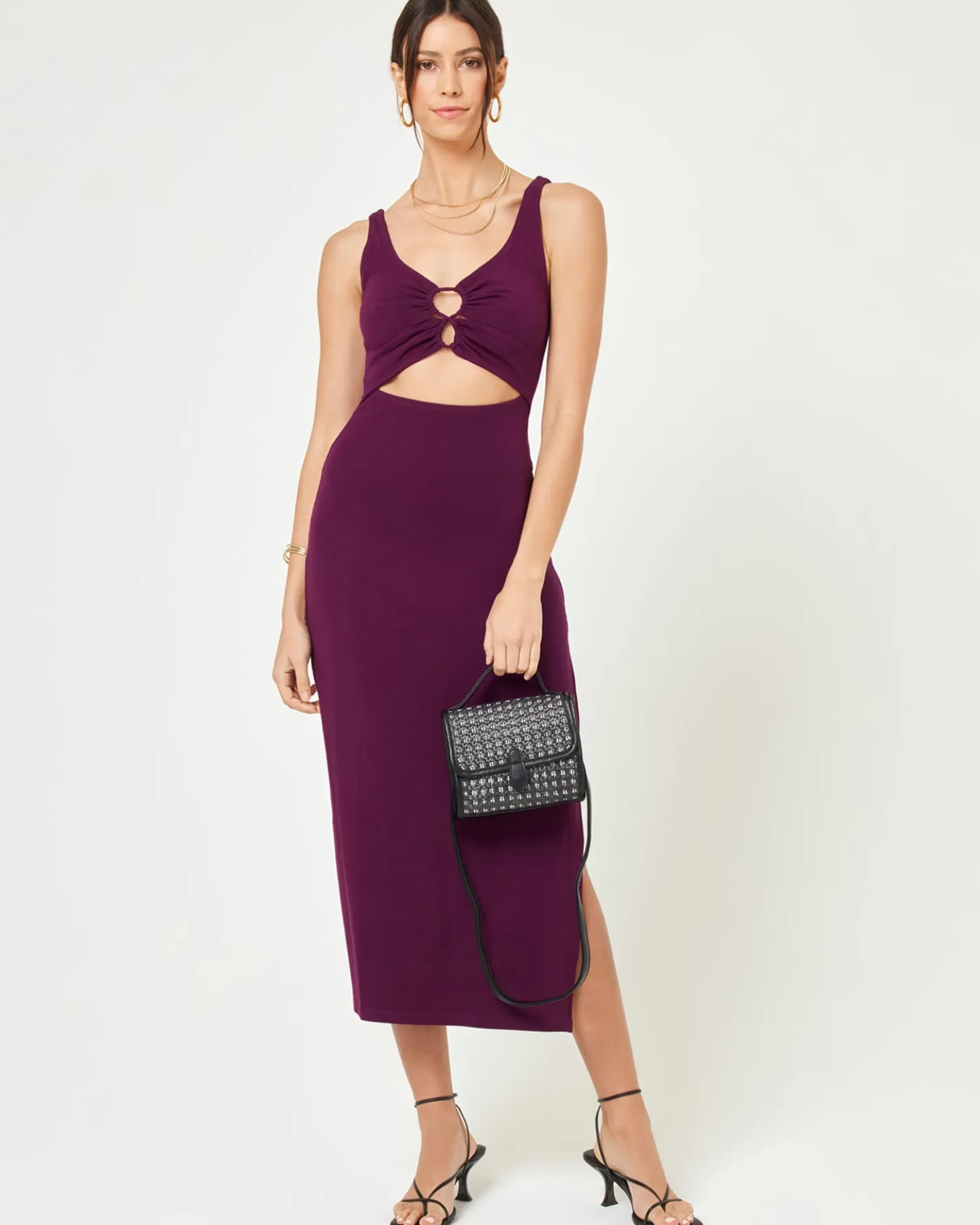 Outlet Camille Dress - Merlot Dresses