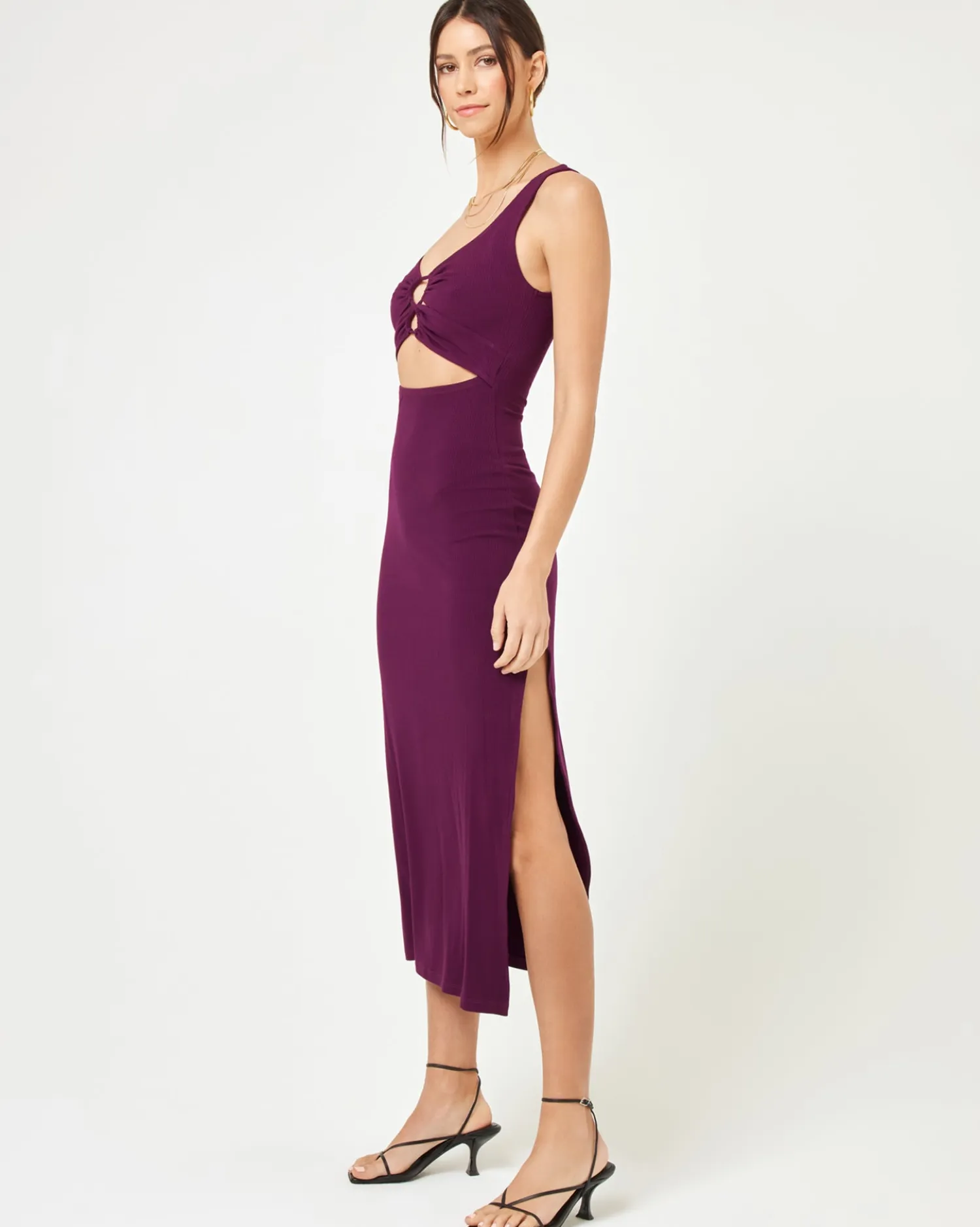 Outlet Camille Dress - Merlot Dresses