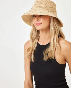 Hot Carmel Island Hat - Natural Hats