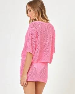 Fashion Coast Is Clear Skirt - Guava Sets|Cover-ups