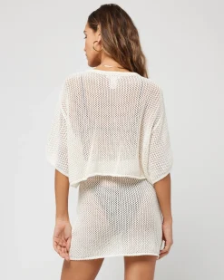 Clearance Coast Is Clear Top - Cream Sets|Cover-ups