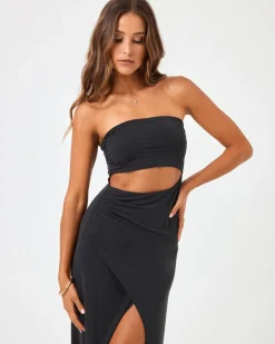 Sale Corsica Dress - Black Dresses