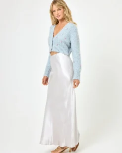 Hot Crystal Cardigan - Dove Sweaters