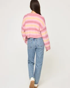 Sale Daybreak Cardigan - Daybreak Stripe Sweaters