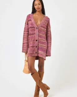 Sale Demi Cardigan - Sundown Space Dye Sets|Loungewear