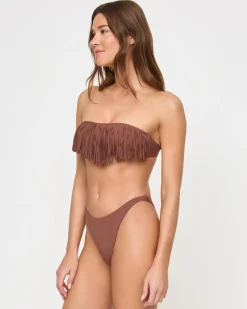 Online Dixie Bikini Top - Cafe Bandeau|Bikini Tops