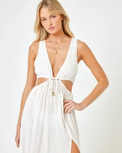 Outlet Donna Cover-Up - Cream Cover-ups|Dresses