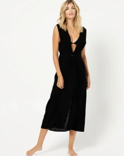 Fashion Down The Line Cover-Up - Black Cover-ups