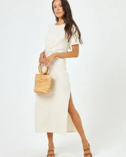 Hot Drew Dress - Cream Basics|Dresses