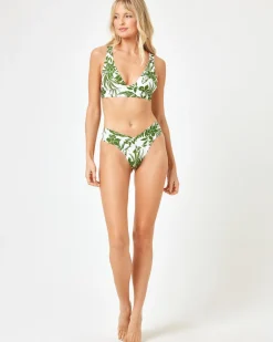 Best Eco Chic Econyl® Eco Harley Bikini Top - Destination Paradise Bralette|Bikini Tops