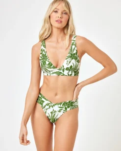 Fashion Eco Chic Econyl® Eco Quinn Bikini Bottom - Destination Paradise Classic|Bikini Bottoms