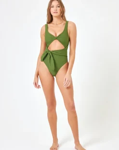 Hot Eco Chic Repreve® Antigua One Piece - Jungle Classic|One Pieces