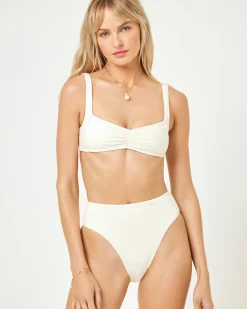 New Effie Bikini Top - Cream Bralette|Bikini Tops