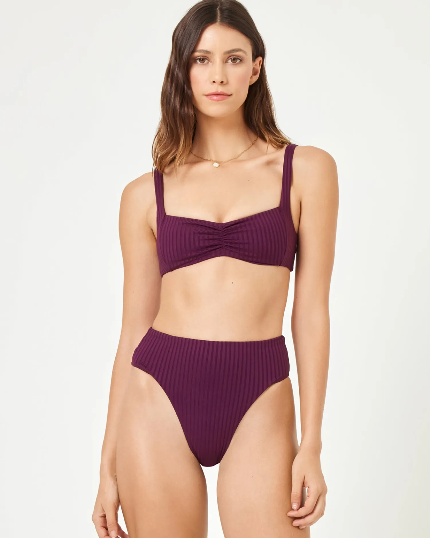 Online Effie Bikini Top - Merlot Bralette|Bikini Tops