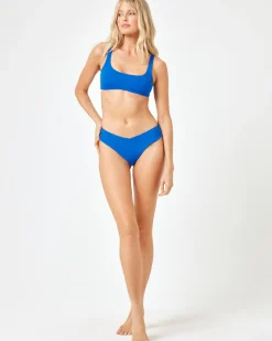 Sale Ella Bikini Bottom - Royal Tanga|Bikini Bottoms