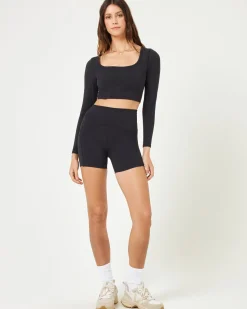 Online En Pointe Top - Black Tops & Bras