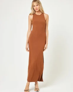 Best Francesca Dress - Coffee Dresses
