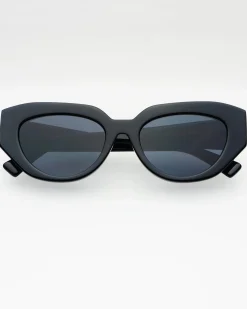 Online Freyrs Frankie Sunglasses - Black Sunglasses