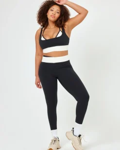 Clearance Full Force Bra - Black-Cream Tops & Bras