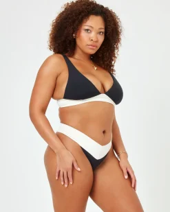 Online Harley Bikini Top - Black-Cream Bralette|Bikini Tops