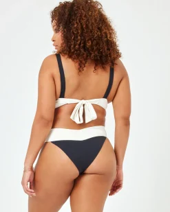 Online Harley Bikini Top - Black-Cream Bralette|Bikini Tops