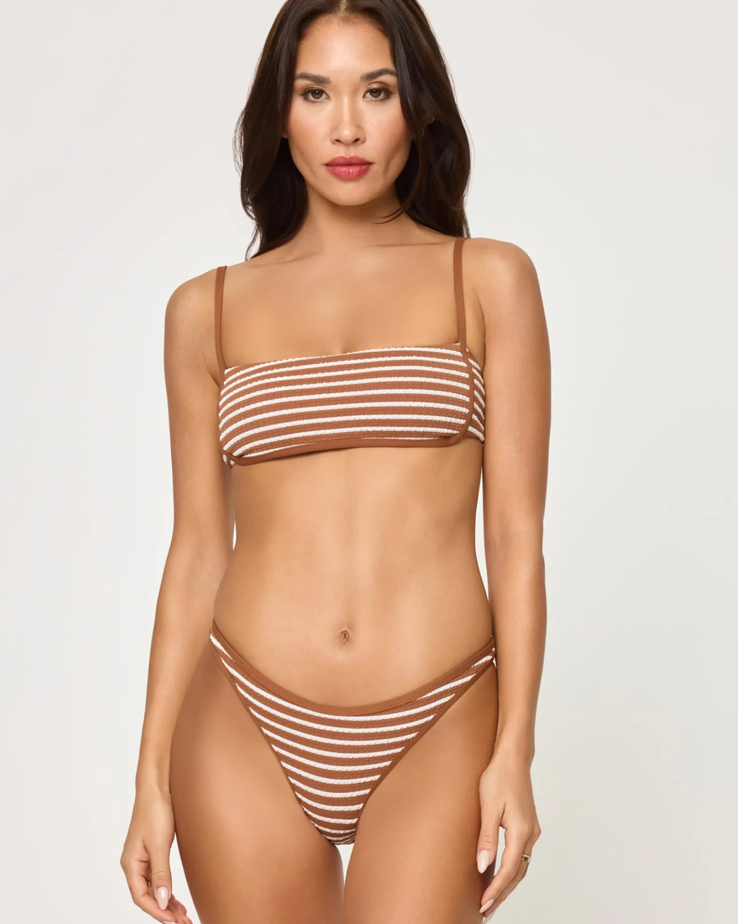 Discount Hazel Bikini Top - Brown Sugar Bralette|Bikini Tops