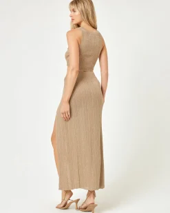 Best Heart Of Gold Skirt - Metallic Gold Sets|Bottoms