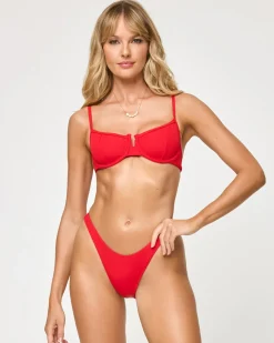 Clearance Hunter Bikini Top - Flame Underwire|Bikini Tops